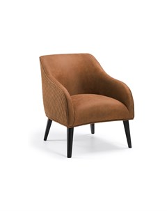 Кресло lobby коричневый 65x80x75 см La forma