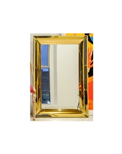 Настенное зеркало стил голд золотой 80x120x8 см Object desire