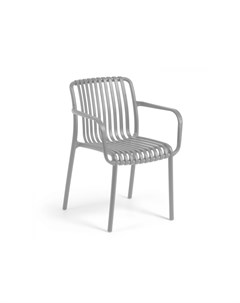 Садовый стул isabellini серый 54x80x49 см La forma