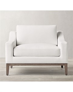 Кресло italia slope oak base collection серый 100x82x105 см Idealbeds