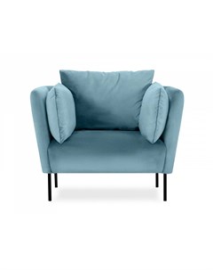 Кресло copenhagen голубой 110x77x90 см Ogogo
