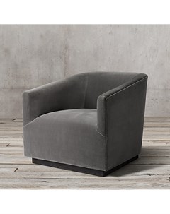 Кресло italian shelter серый 80x74x90 см Idealbeds