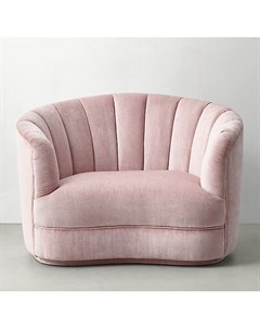 Кресло lana розовый 81x84x78 см Idealbeds