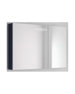 Зеркало шкаф Accord Acc 900 11 90 см синий глянец Ingenium