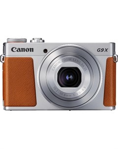 Цифровой фотоаппарат PowerShot G9 X Mark II серебристый коричневый Canon