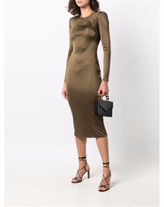 Платье с длинными рукавами Versace