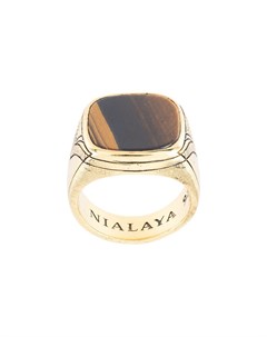 Кольцо с гравировкой Nialaya jewelry