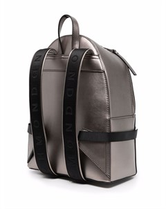 Рюкзак с эффектом металлик и логотипом John richmond