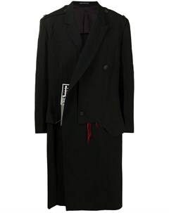 Деконструированное многослойное пальто Yohji yamamoto