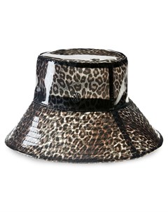 Шляпа Charlotte с леопардовым принтом Maison michel