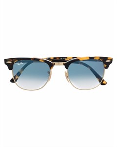Солнцезащитные очки Clubmaster в оправе черепаховой расцветки Ray-ban®