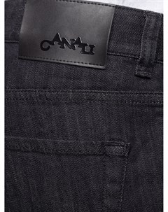 Узкие джинсы с эффектом потертости Canali