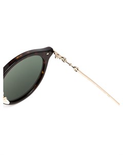 Солнцезащитные очки в оправе панто с декором Horsebit Gucci eyewear