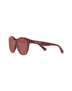 Солнцезащитные очки в круглой оправе с блестками Dolce & gabbana eyewear