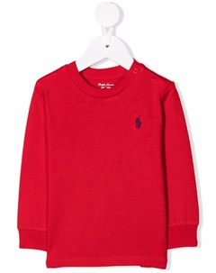 Толстовка с вышитым логотипом Ralph lauren kids