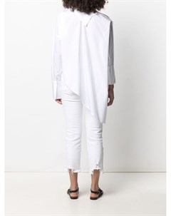 Рубашка асимметричного кроя Balossa white shirt