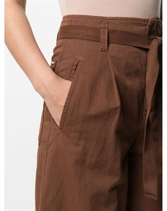 Укороченные брюки с поясом Incotex