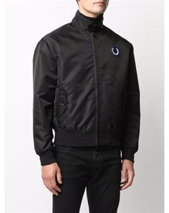 Бомбер Harrington с нашивкой Raf simons x fred perry