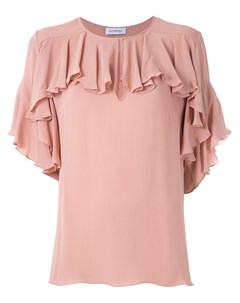 Шелковая блузка с оборками Olympiah