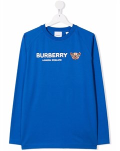 Футболка с принтом Thomas Bear Burberry kids