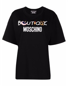 Футболка с логотипом Boutique moschino