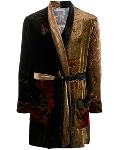 Жаккардовый халат с цветочным узором Pierre-louis mascia