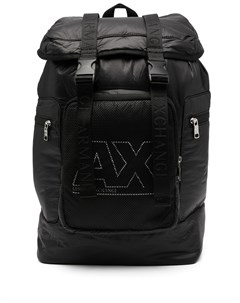 Дутый рюкзак с логотипом Armani exchange