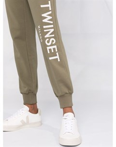 Спортивные брюки с логотипом Twinset