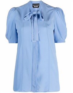 Блузка с короткими рукавами и бантом Boutique moschino