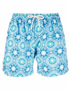 Плавки шорты с принтом Anacapri Mediterranean Peninsula swimwear