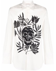 Рубашка с принтом Skull Alexander mcqueen