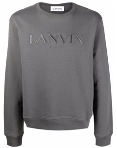 Толстовка с вышитым логотипом Lanvin