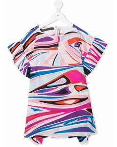Платье футболка Lance с абстрактным принтом Emilio pucci junior
