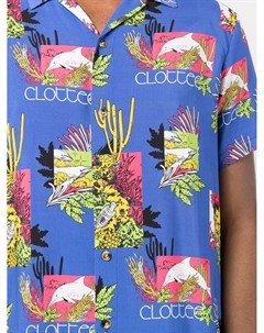 Рубашка Reef с короткими рукавами и графичным принтом Clottee