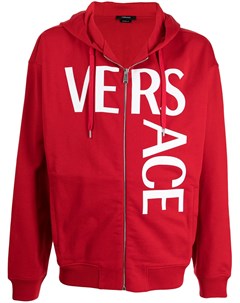 Худи на молнии с логотипом Versace