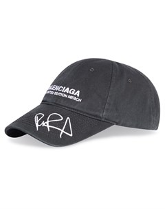 Шестипанельная кепка RuPaul с вышитым логотипом Balenciaga