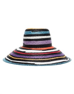 Плетеная шляпа в полоску Missoni