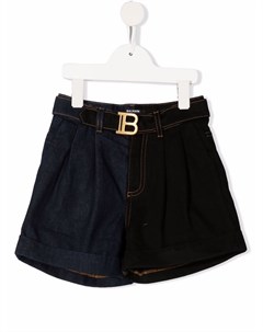 Шорты с логотипом Balmain kids