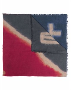 Кашемировый шарф с акварельным узором Etro