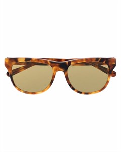 Солнцезащитные очки в квадратной оправе черепаховой расцветки Gucci eyewear