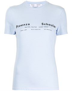 Футболка с логотипом Proenza schouler white label