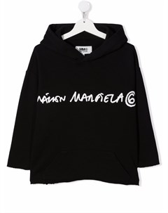 Худи с логотипом Mm6 maison margiela kids