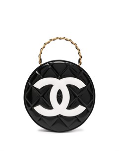 Стеганая косметичка 1995 го года с логотипом CC Chanel pre-owned