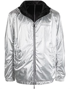 Куртка на молнии с эффектом металлик Armani exchange