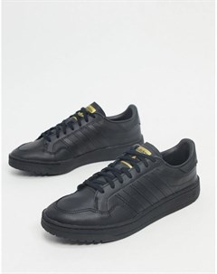 Черные кроссовки Team Court Adidas originals