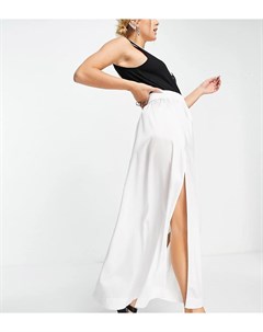 Белая юбка миди от комплекта Inspired Reclaimed vintage