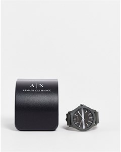 Мужские часы черного цвета с силиконовым ремешком Drexler AX2423 Armani exchange