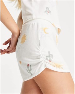 Пижамные шорты с принтом кактусов от комплекта Gilly hicks