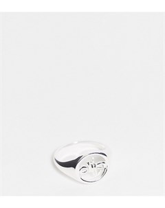 Серебряное кольцо с колючей проволокой Asos design