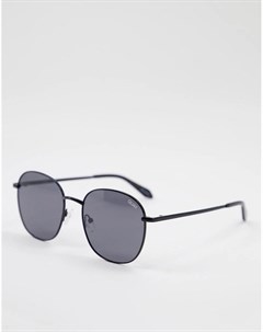 Черные круглые солнцезащитные очки унисекс Quay Jezabell Quay australia